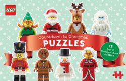 CASSE-TÊTE DE LEGO CALENDRIER DE L'AVENT 48 PIÈCES - COMPTE À REBOURS DE NOËL AVEC FIGURINES